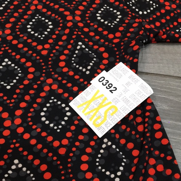 LuLaRoe Irma top XXS NWT - Picture 2 of 3